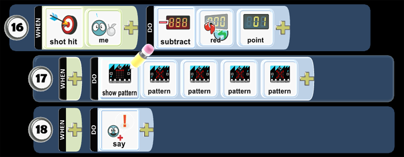 Show Pattern